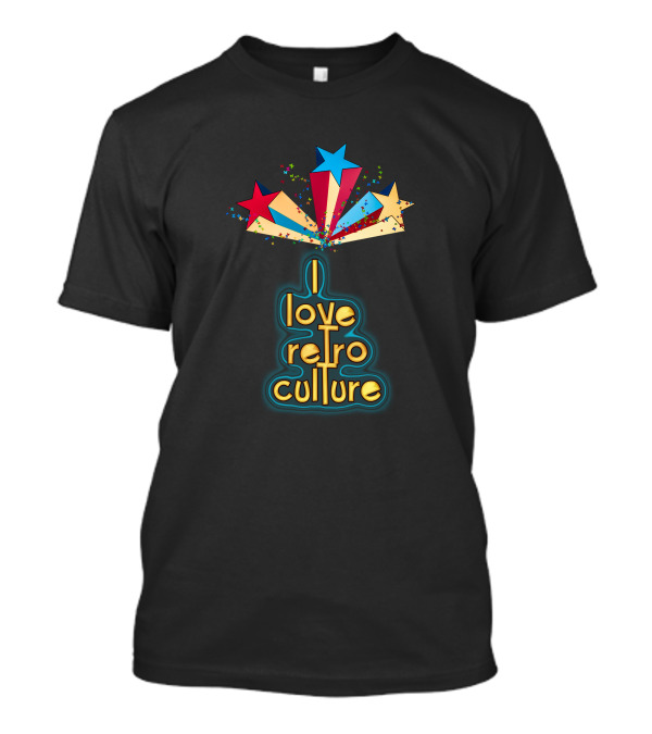 I Love Retro Culture T-Shirt