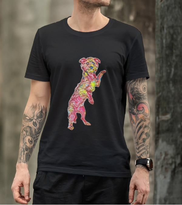 Cairn Terrier Mixed Colorful T-Shirt