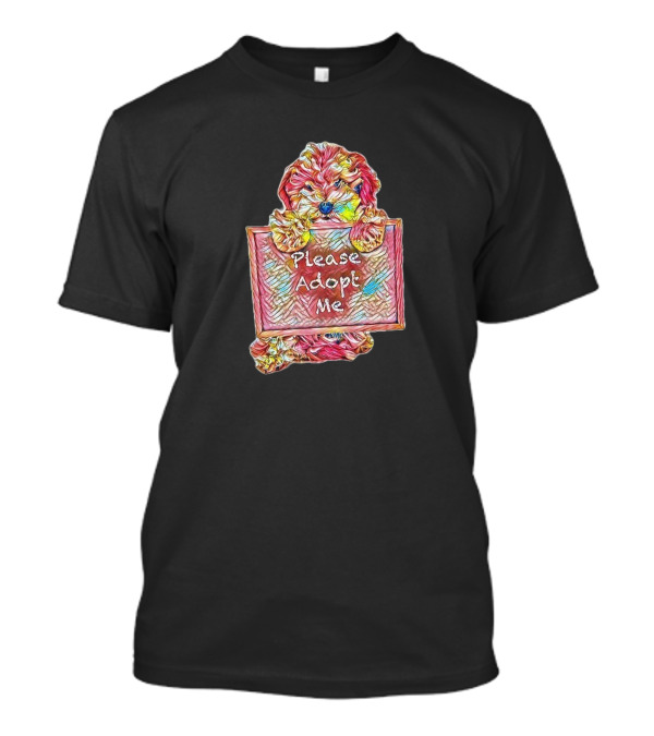 Cute Havanese And Poodle Please Adopt Me T-Shirt