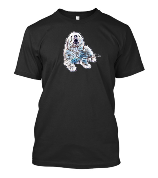 A Cute Little Puppy Laying Down In A Relaxed Pose T-Shirt