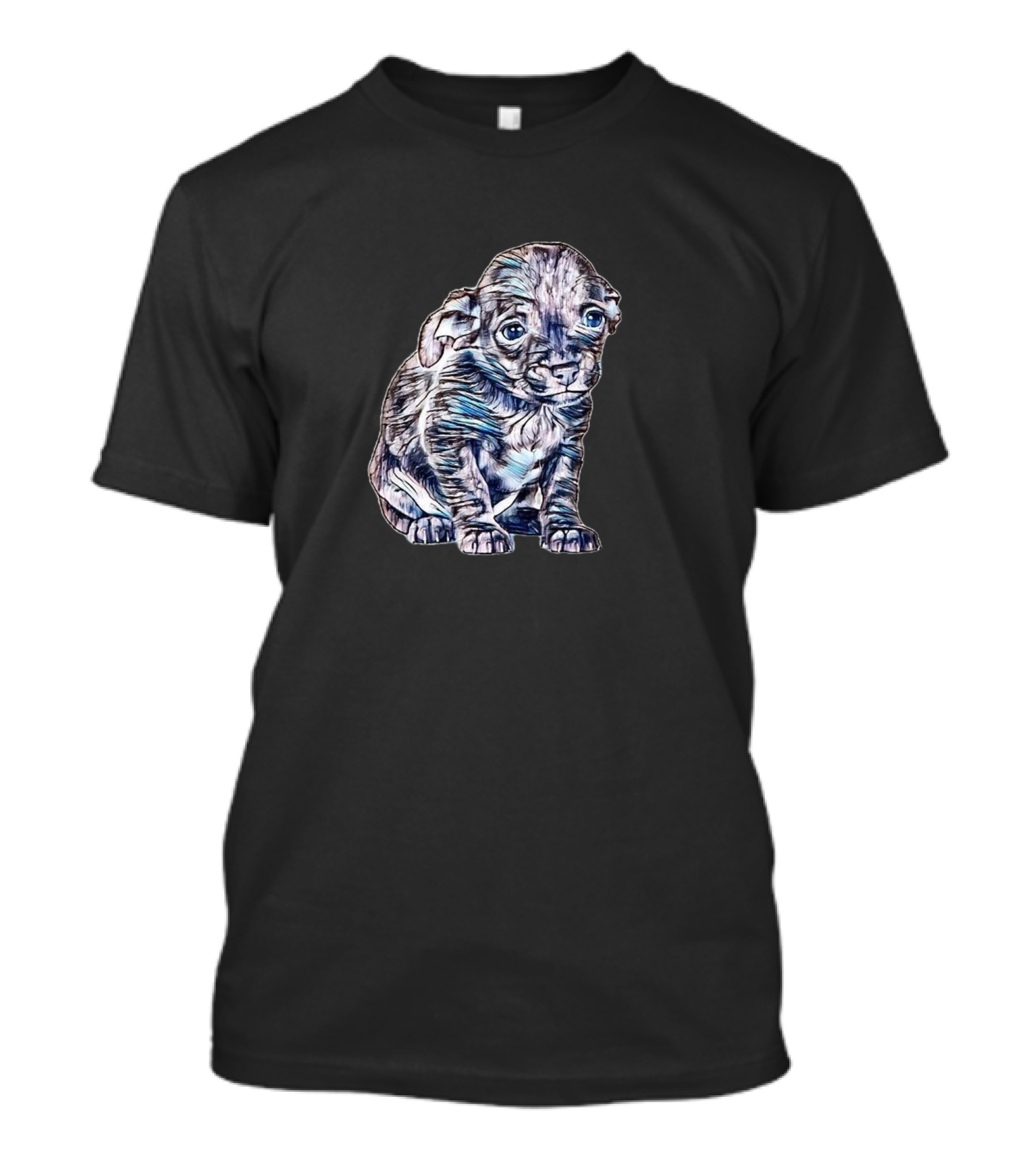 Adorable Mixed Breed Puppy T-Shirt