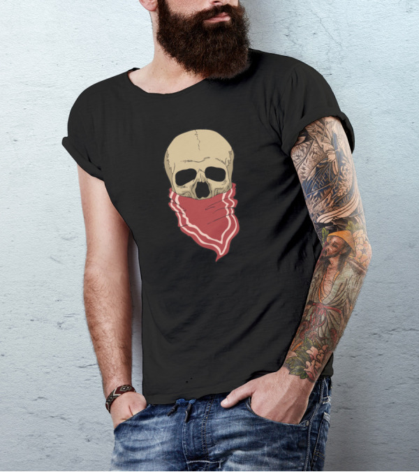 Anarki Skull Bandana T-Shirt