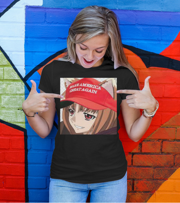 Annimation Make America Great Again Anime Character T-Shirt