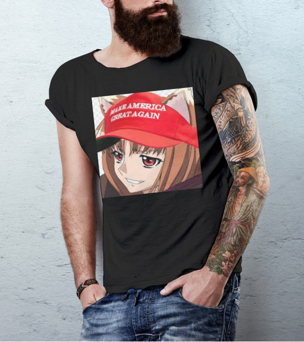 Annimation Make America Great Again Anime Character T-Shirt