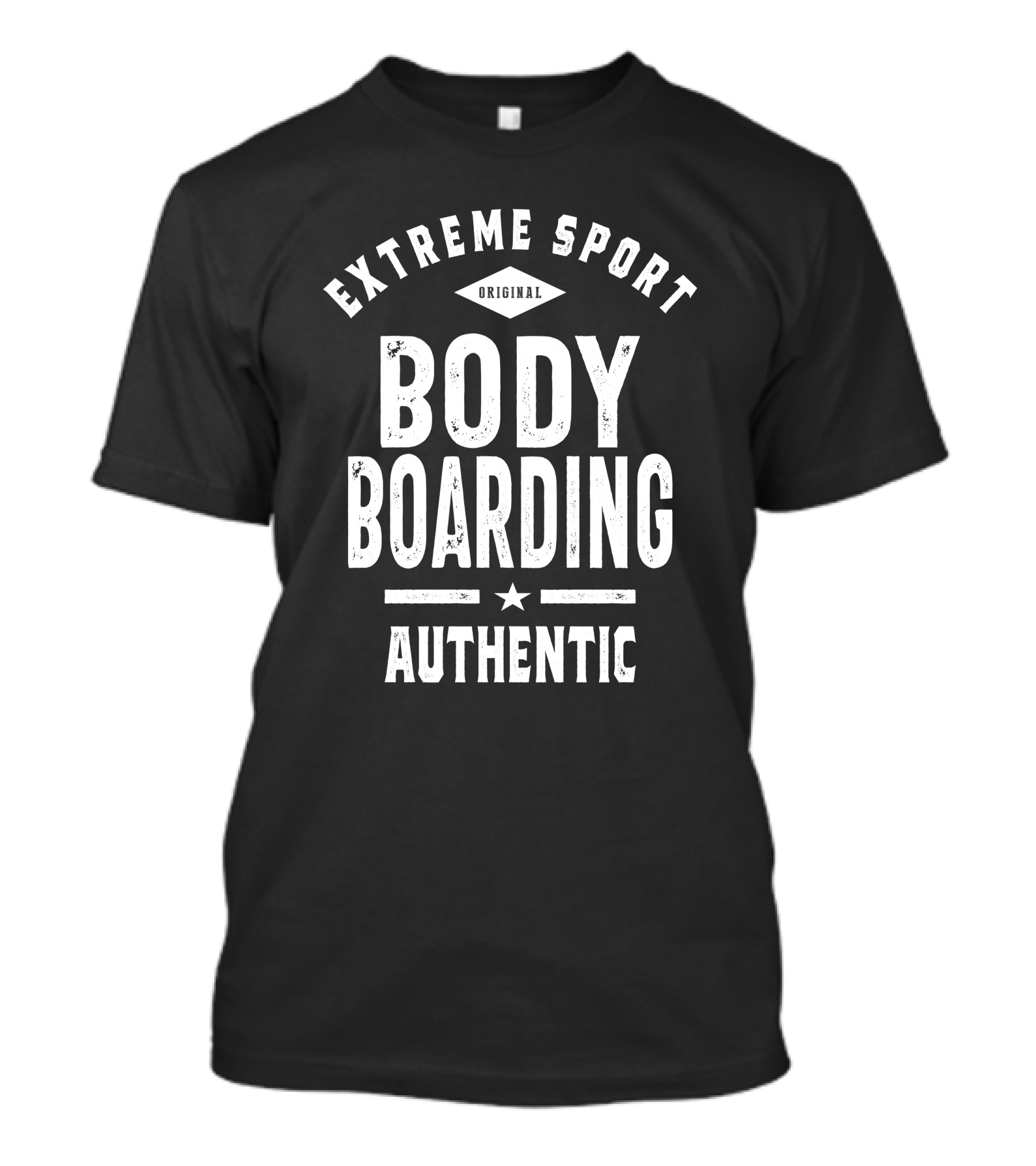 Extreme Sport Original Bodyboarding Authentic T-Shirt