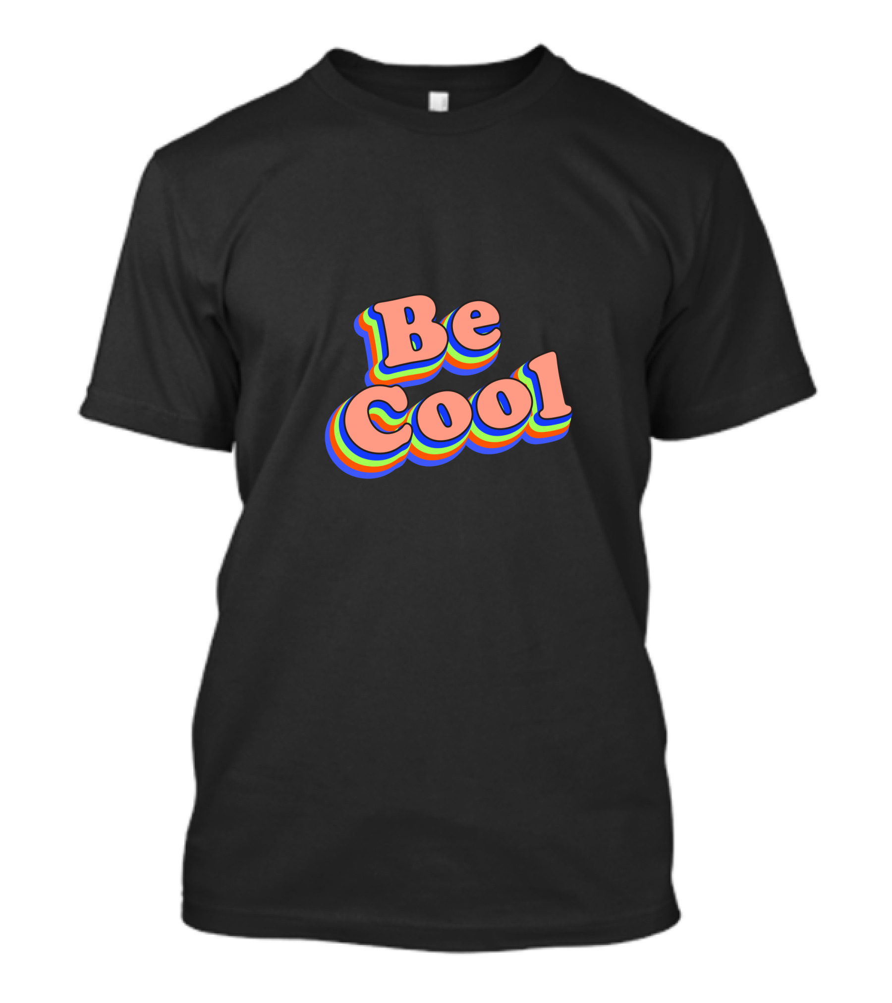 Classic Be Cool Retro 3D T-Shirt
