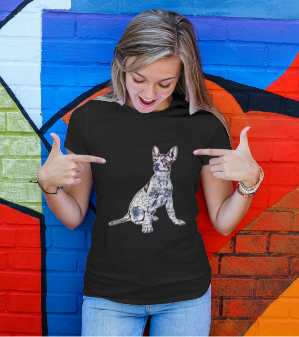 Cute Three Month Old Red Heeler Puppy T-Shirt