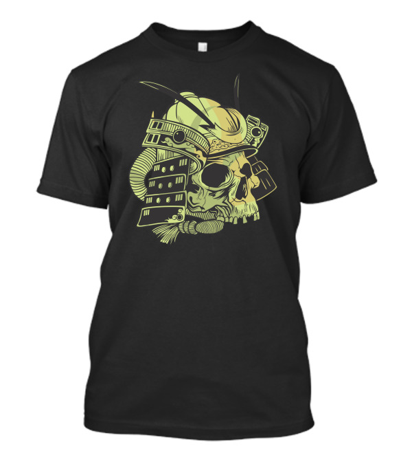 Dark Samurai Skull Warrior Armor T-Shirt