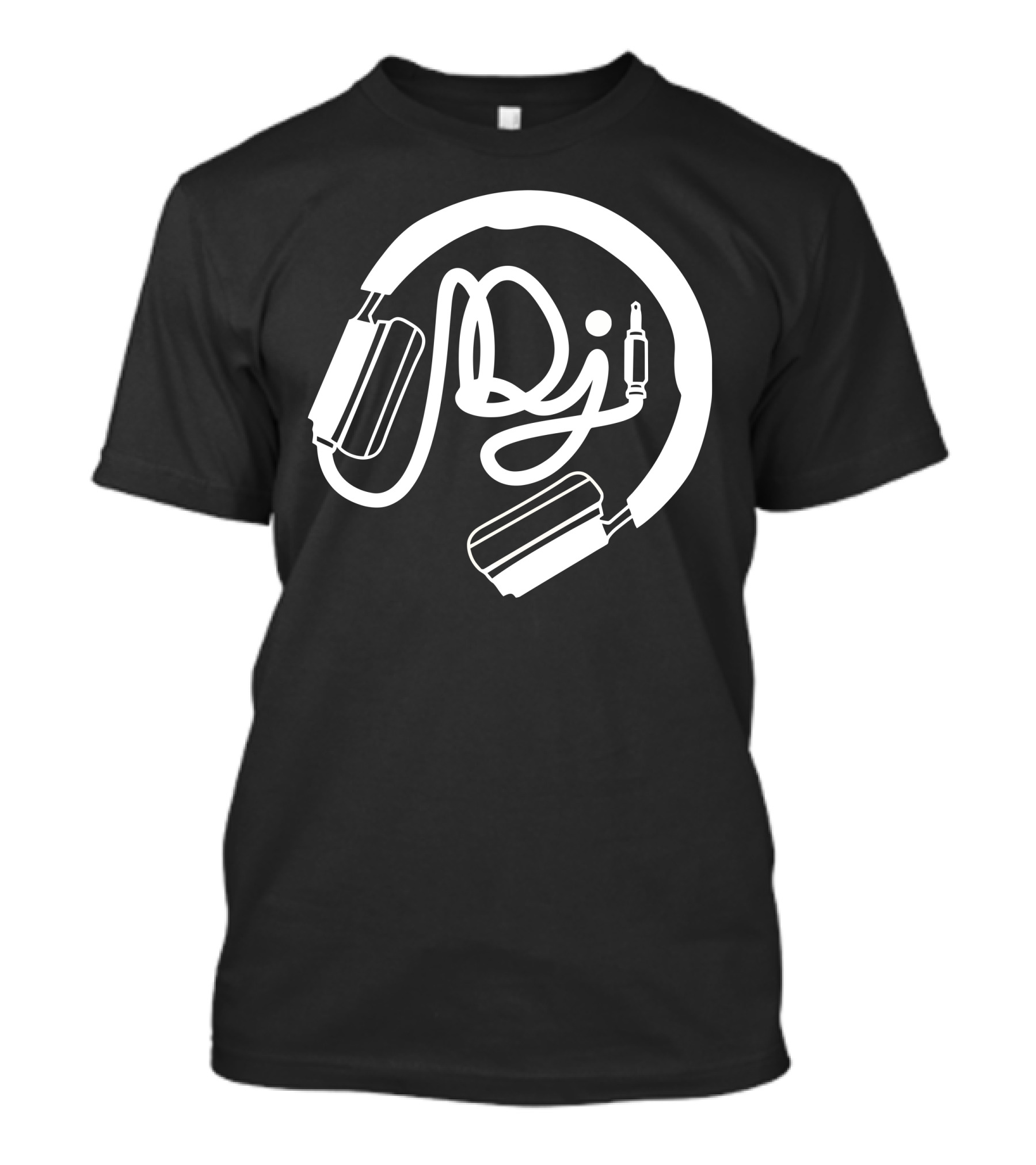 Dj Headphones Audio Plug T-Shirt