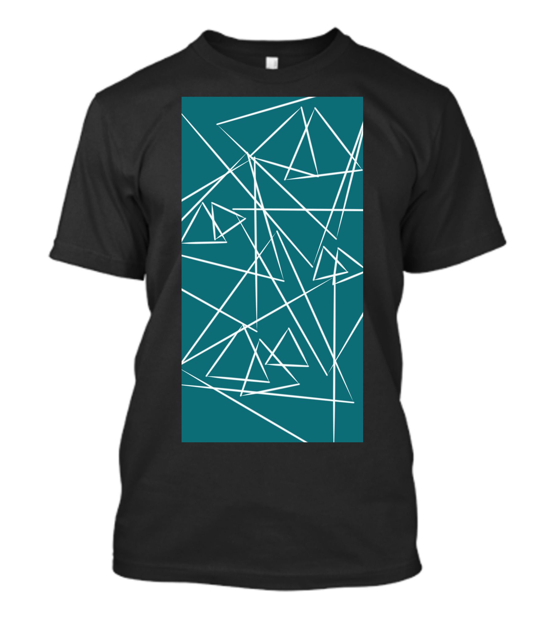 Entangle Geometric Line T-Shirt