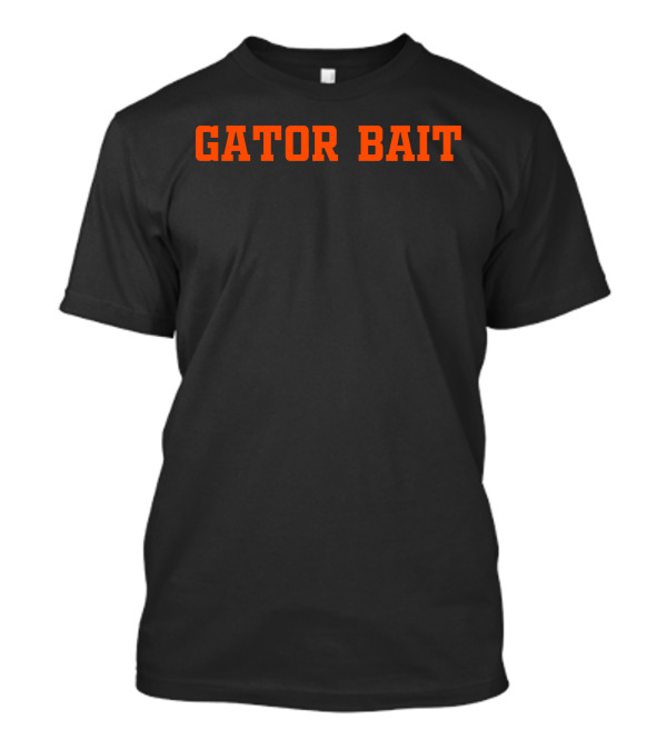 Gator Bait Bold Orange Athletic Font T-Shirt
