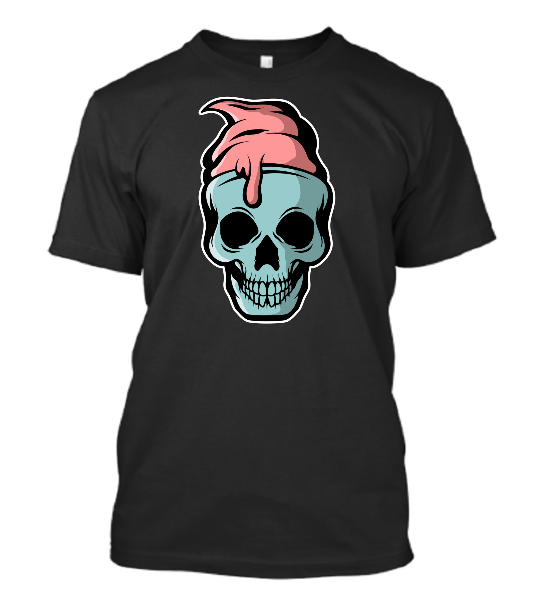 Ice Cream Skull Ice Cream Skull T-Shirt