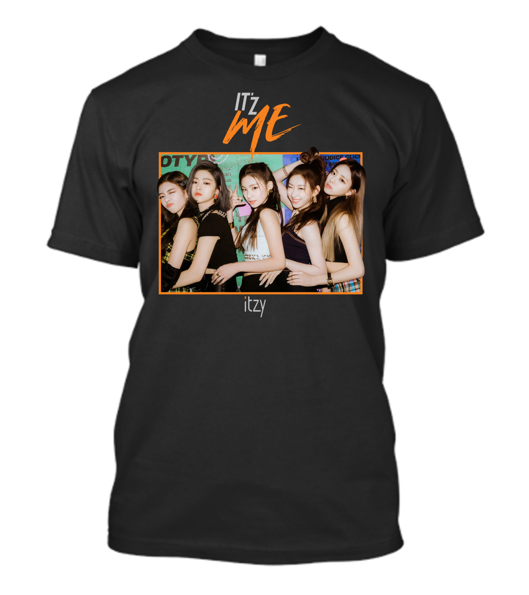 ITZY IT'z ME Album Cover With Group Photo T-Shirt