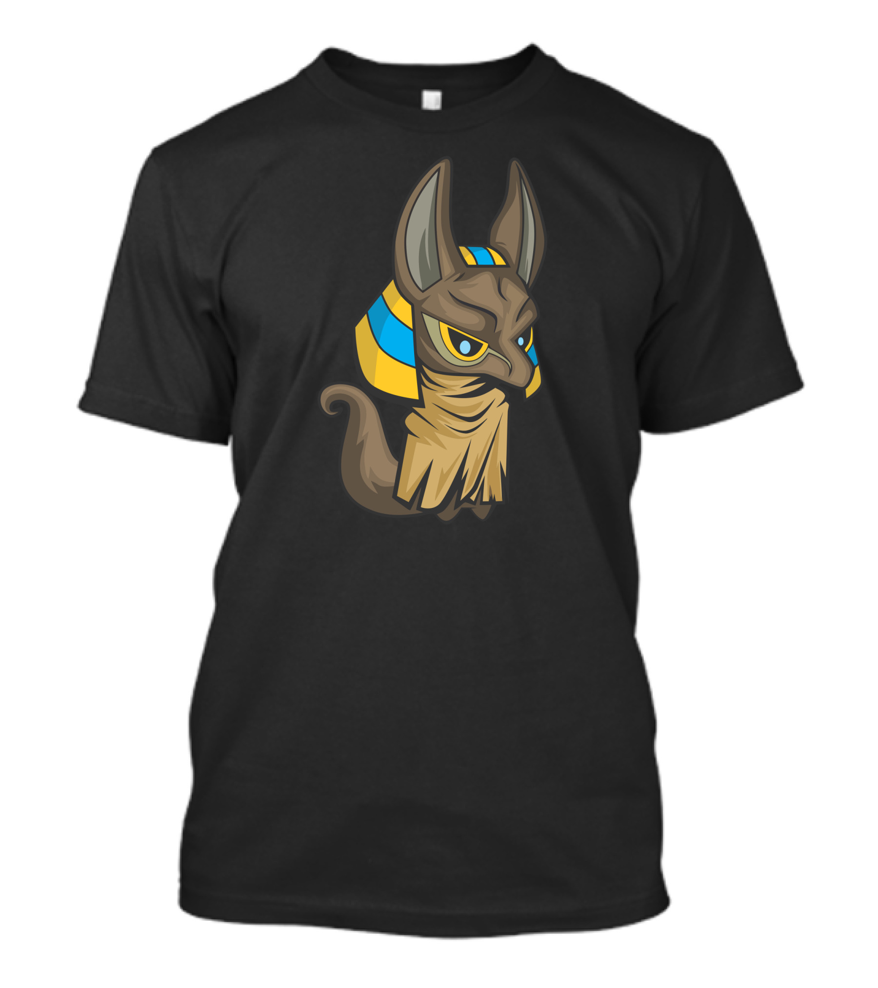Litle Anubis Egyptian God Iconic Headpiece T-Shirt