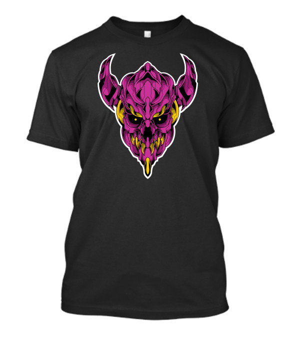 Demonic Skull Vector T-Shirt