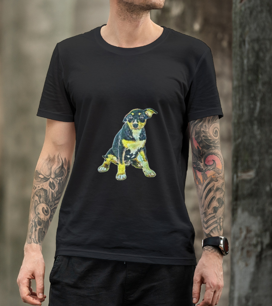Puppy Isolated On White T-Shirt