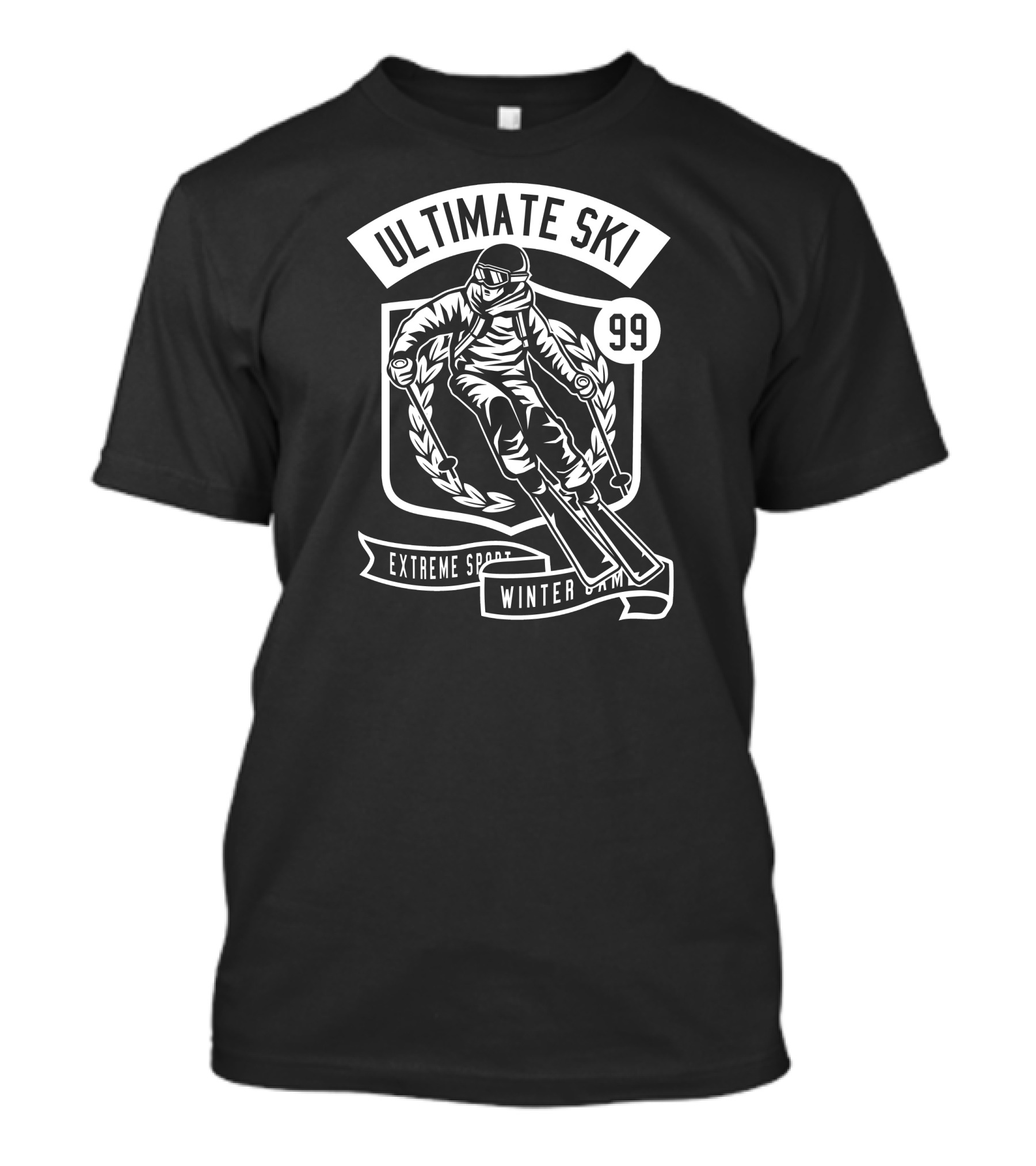 Ultimate Ski Extreme Sport Winter Game 99 T-Shirt