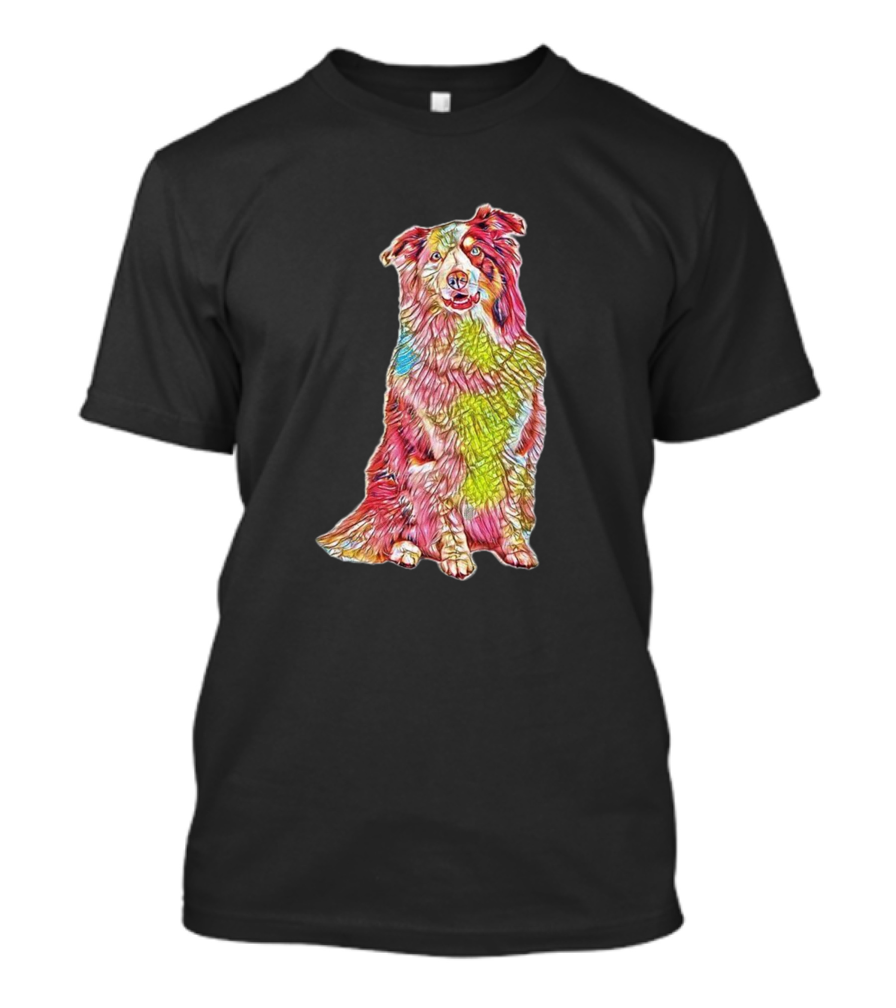 A Beautiful Colorful Dog T-Shirt