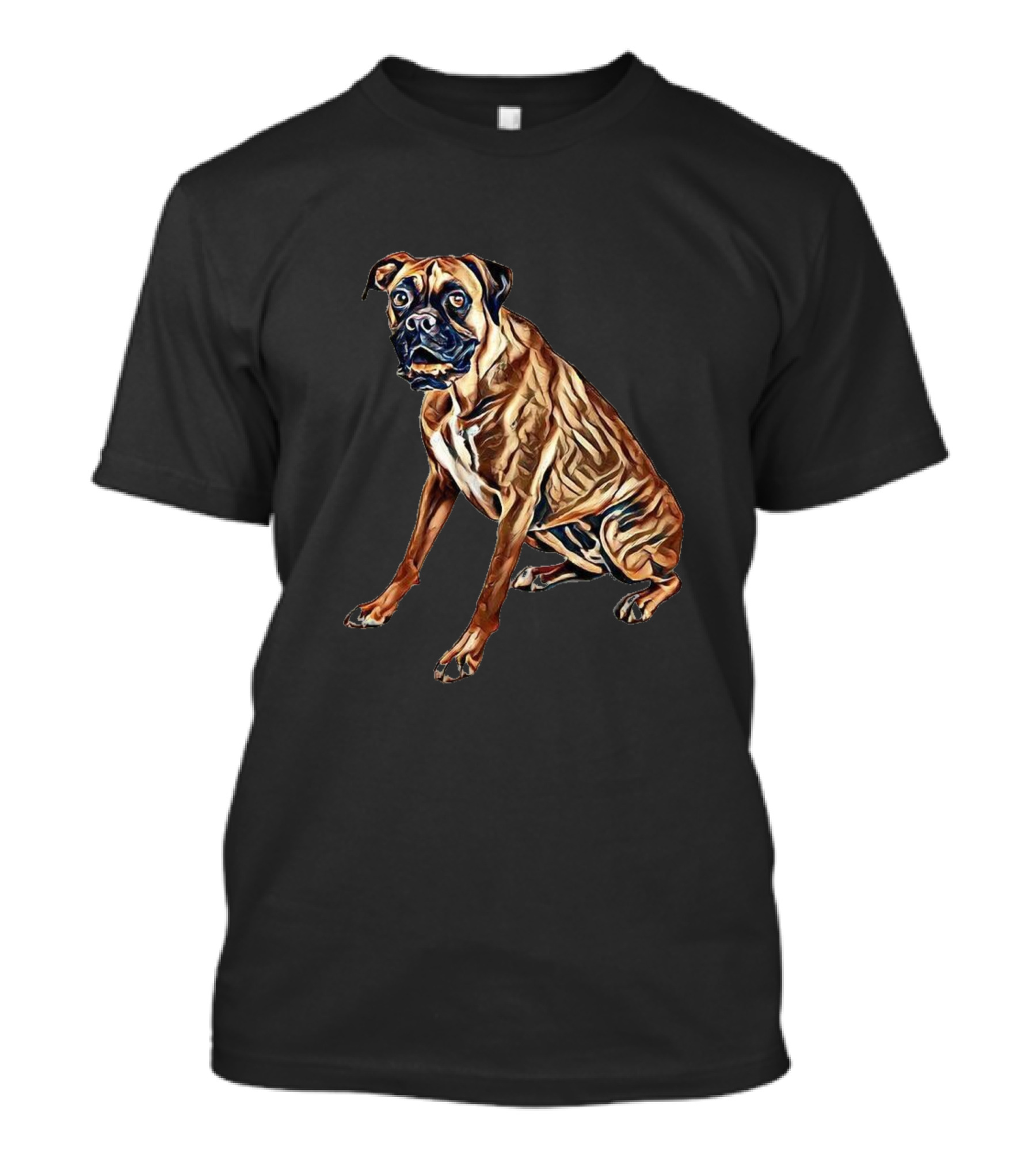 A Cute And Friendly Boxer Dog T-Shirt