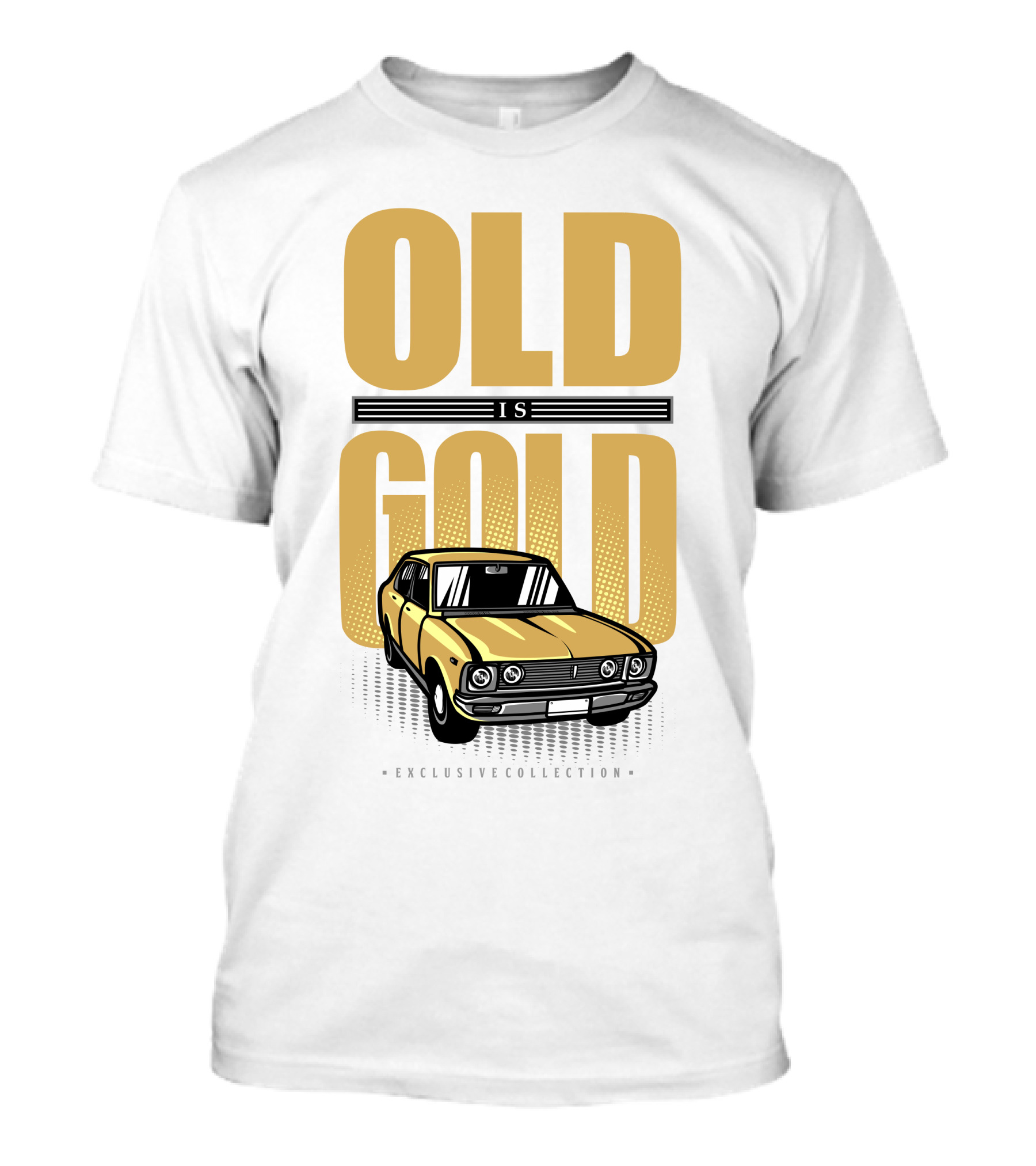 Old Is Gold Classic Spirit Exclusive Collection T-Shirt