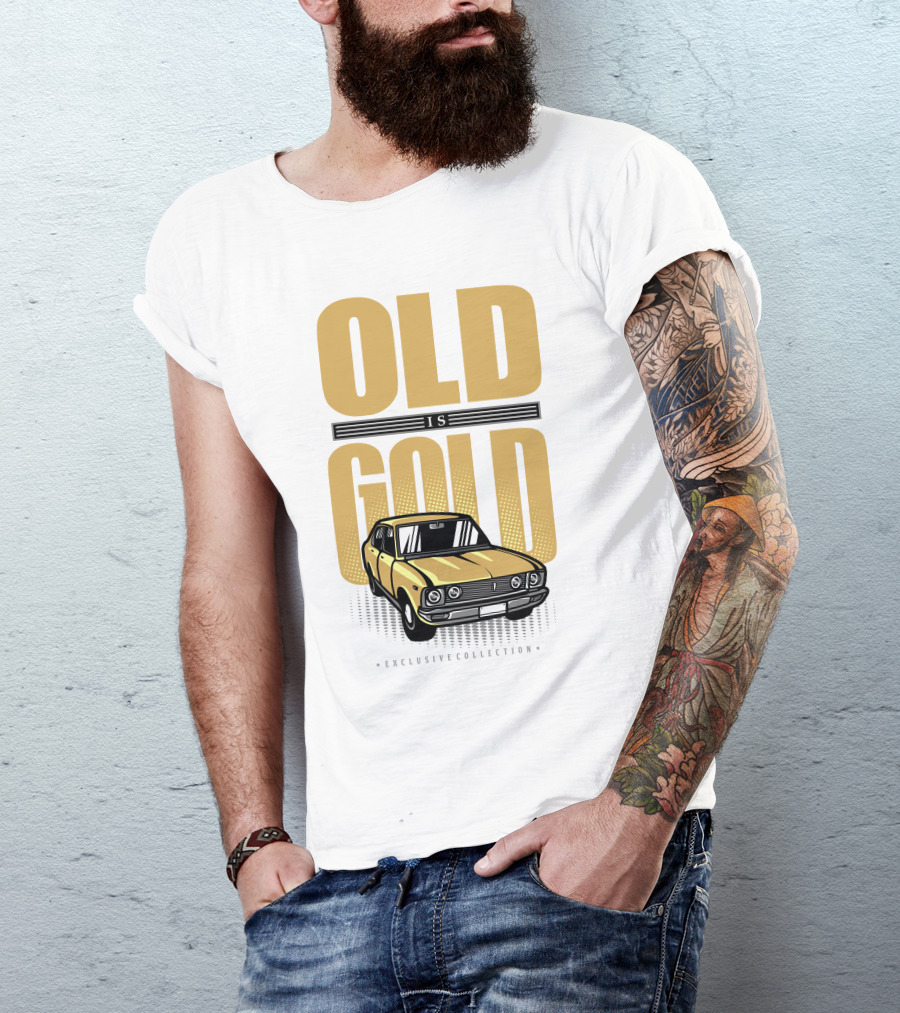 Old Is Gold Classic Spirit Exclusive Collection T-Shirt