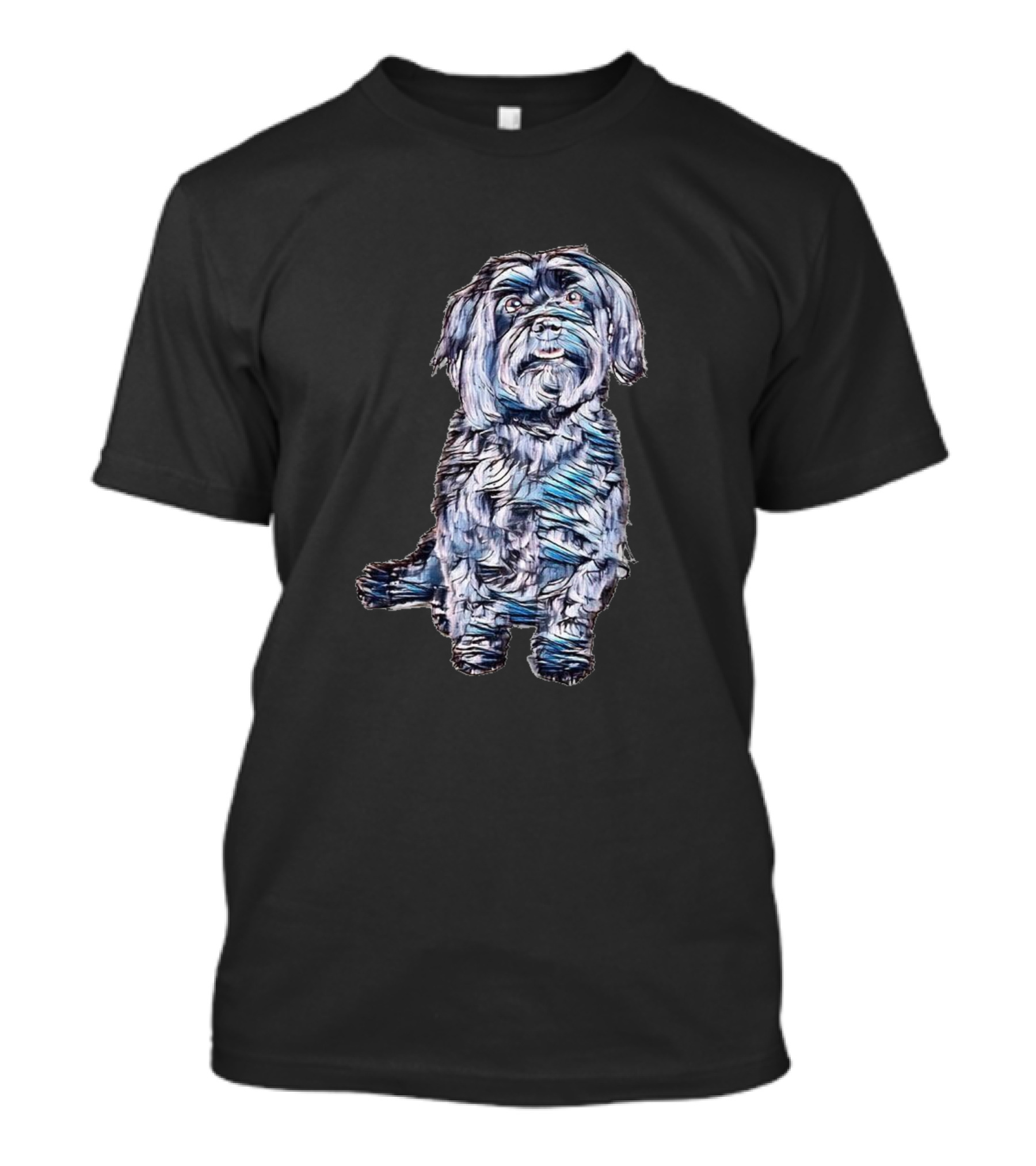 Gorgeous Havanese Dog Sitting T-Shirt