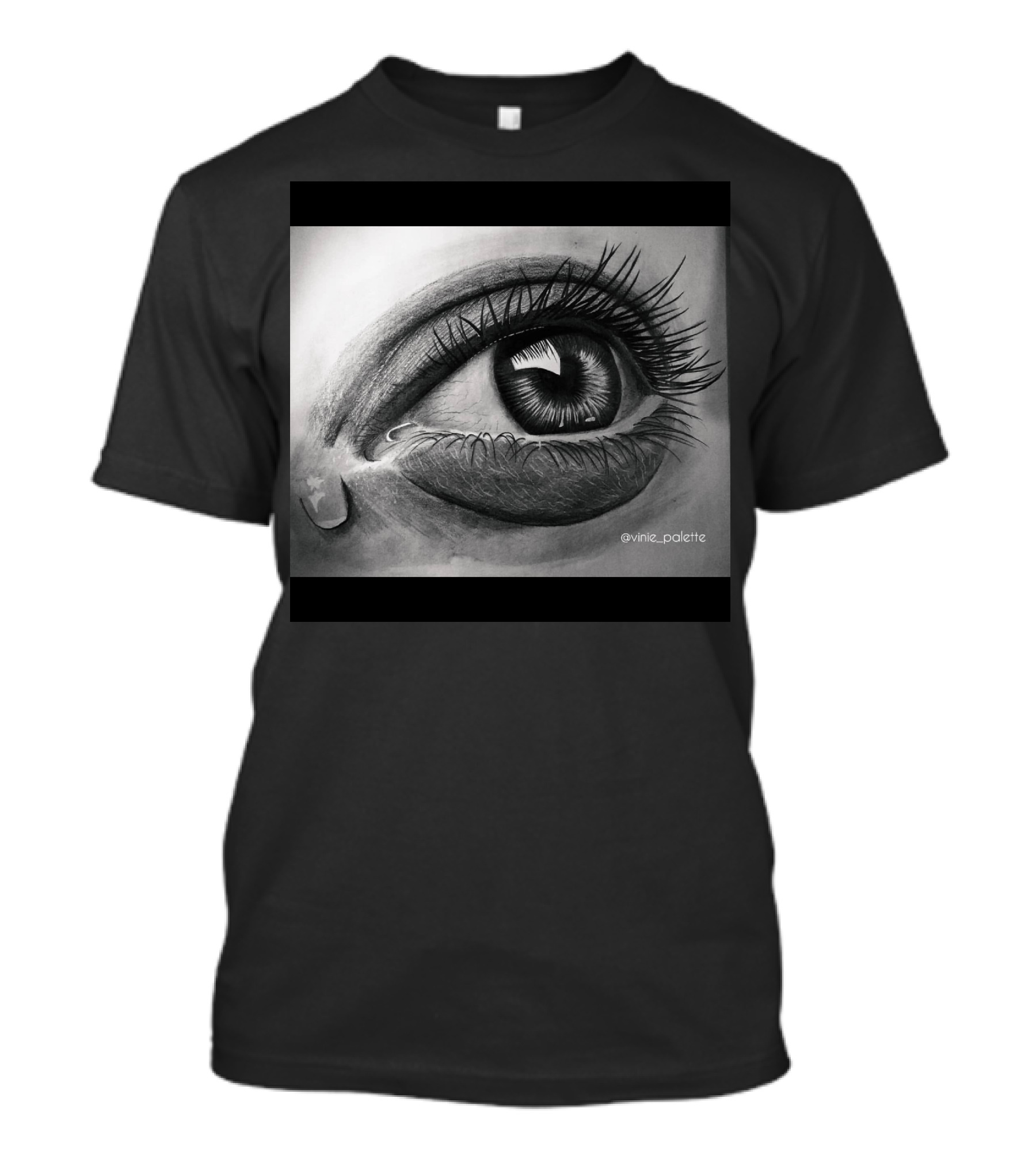 Hyper Realistic Eye @vinie_palette T-Shirt
