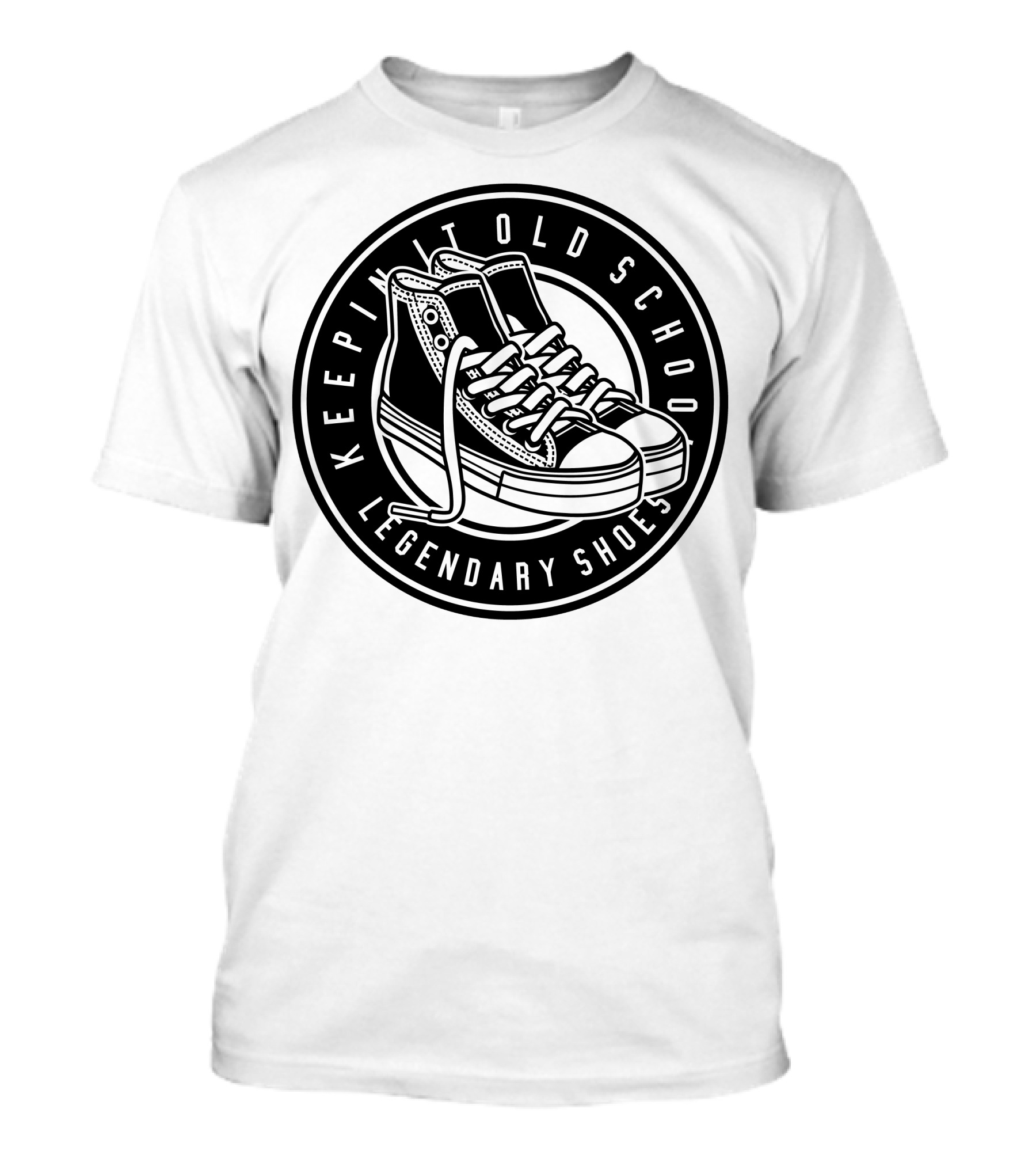 Keepin It Old School Legendary Shoes T-Shirt