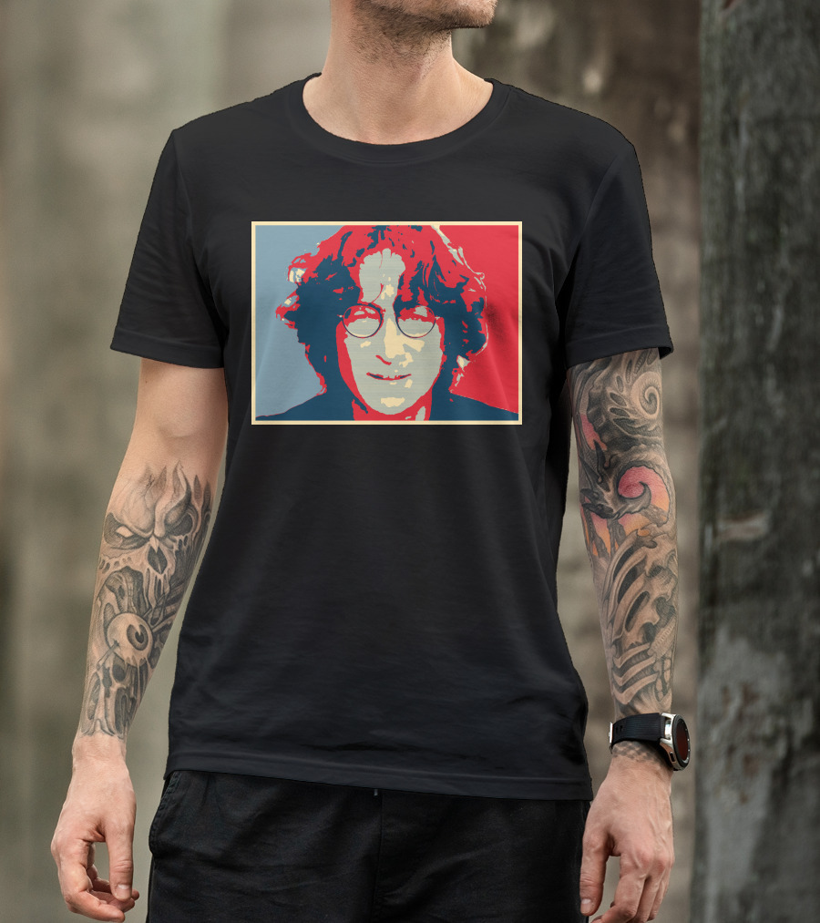 John Lennon Hope Style Pop T-Shirt