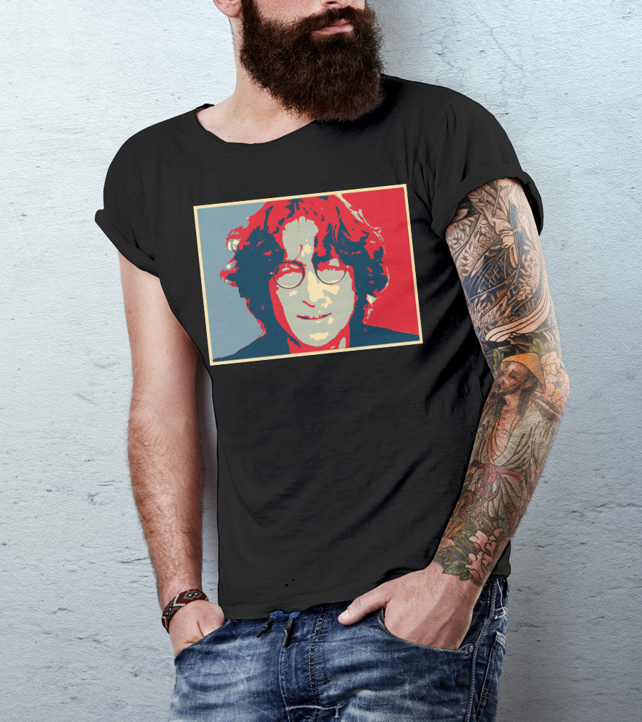 John Lennon Hope Style Pop T-Shirt
