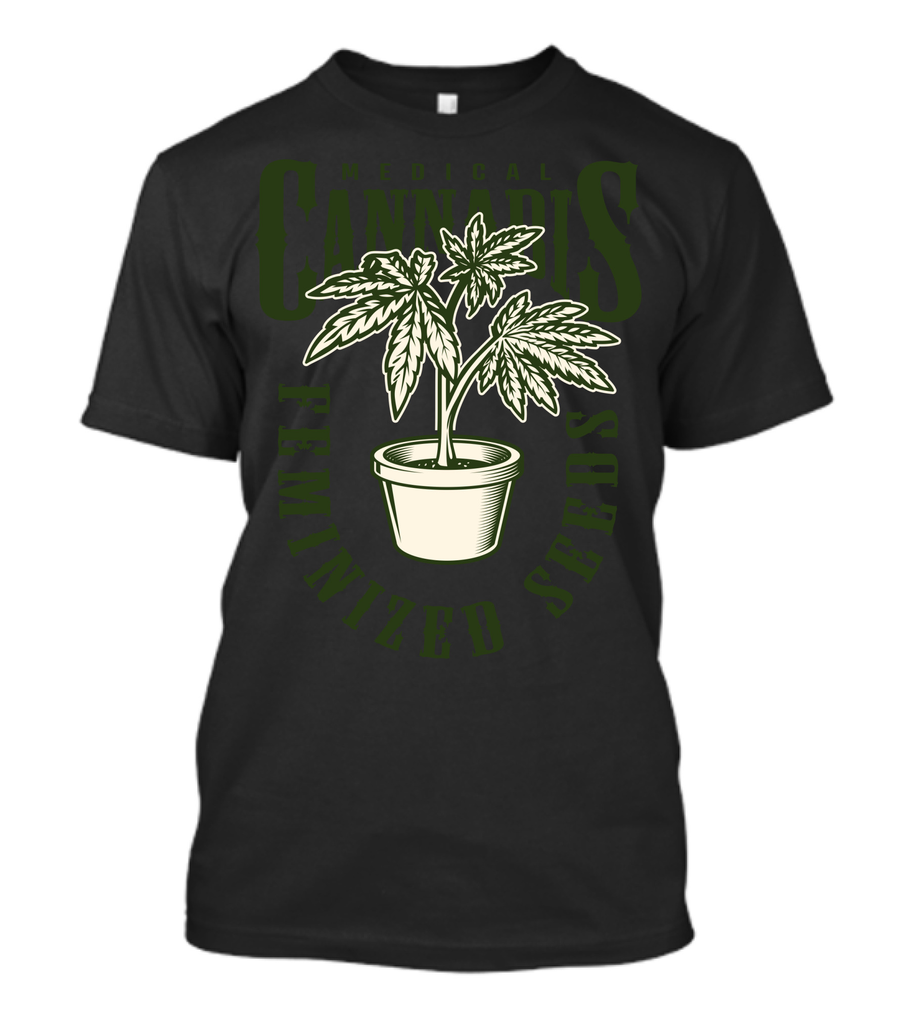 Medical Cannabis Feminized Seeds T-Shirt