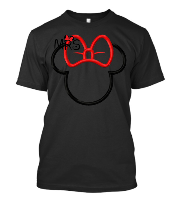 MRS Mickey Mouse Ears Bow T-Shirt