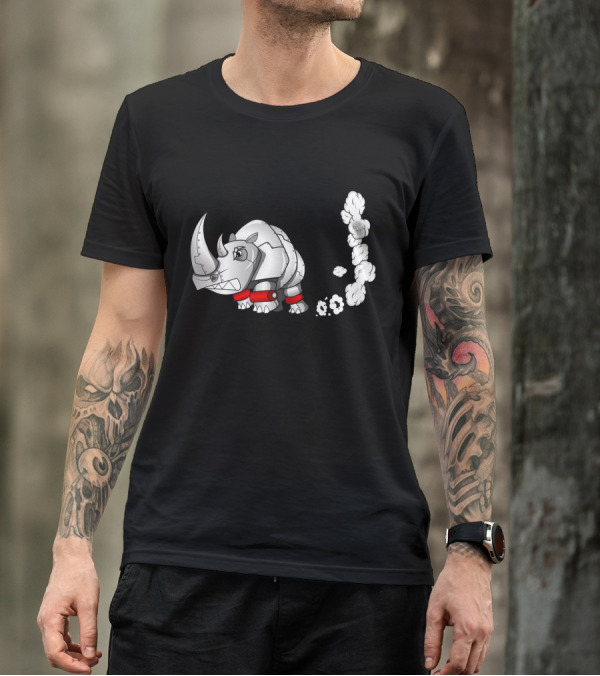 Rhinoseron Mechanical Roller Skating Rhino T-Shirt