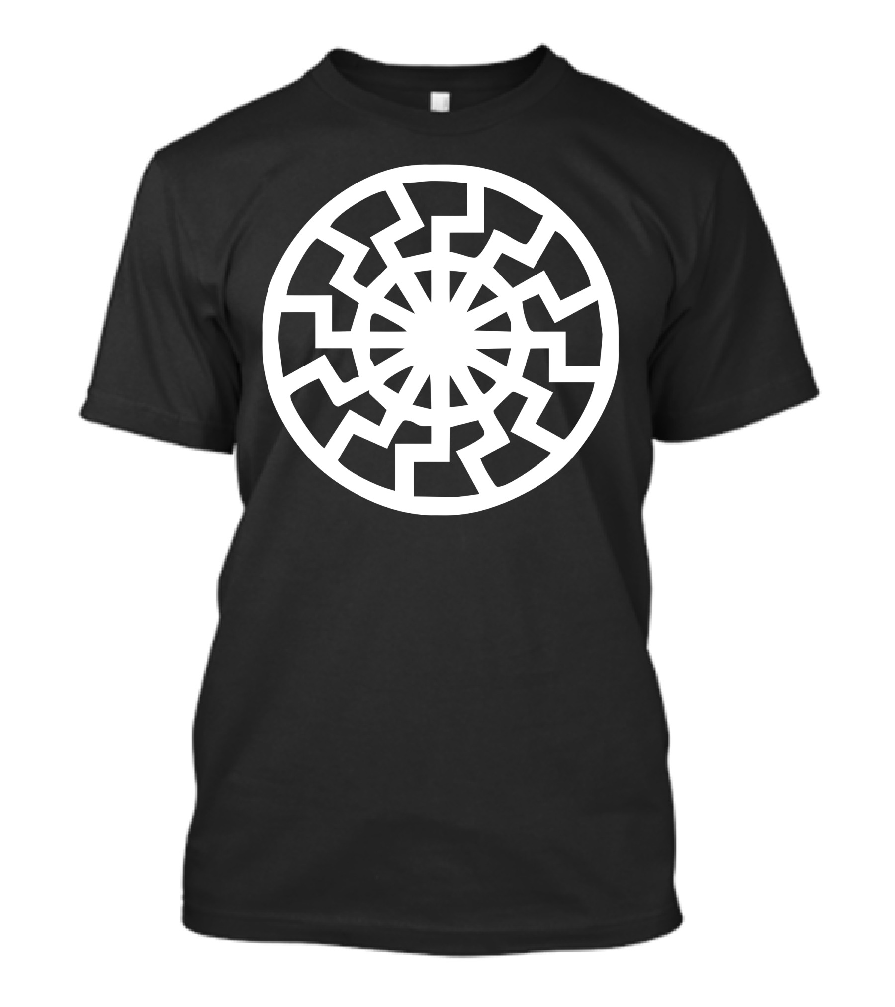 Symbol Sigil Circular Maze Emblem T-Shirt