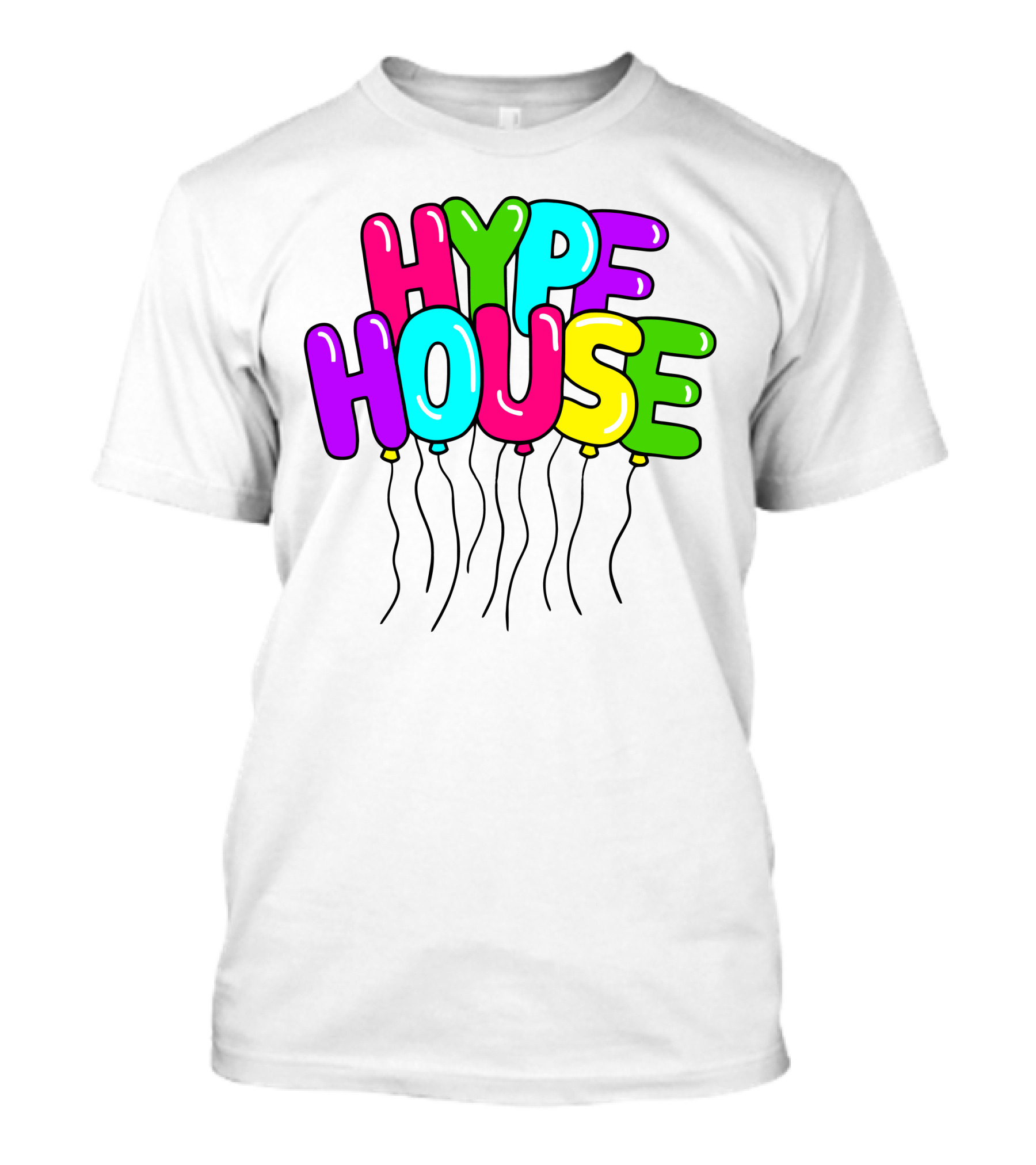 Hype House Colorful Balloon Letters T-Shirt