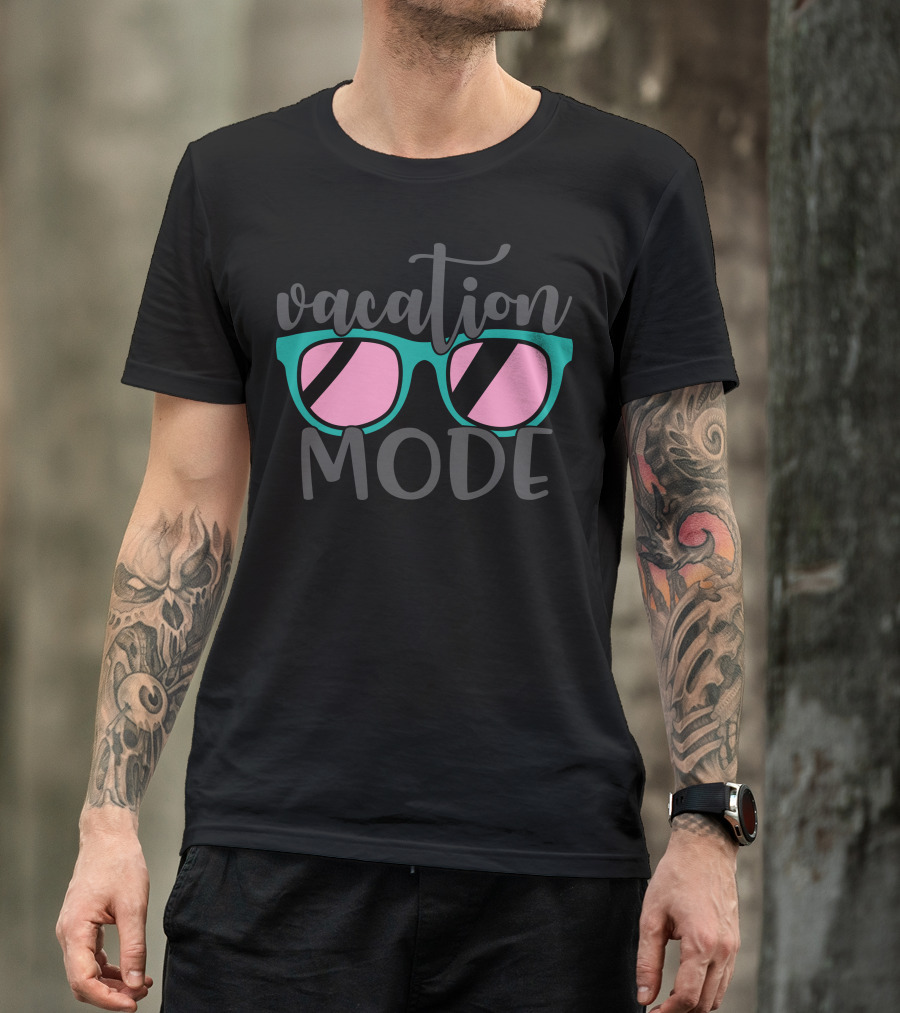 Vacation Mode Sunglasses T-Shirt