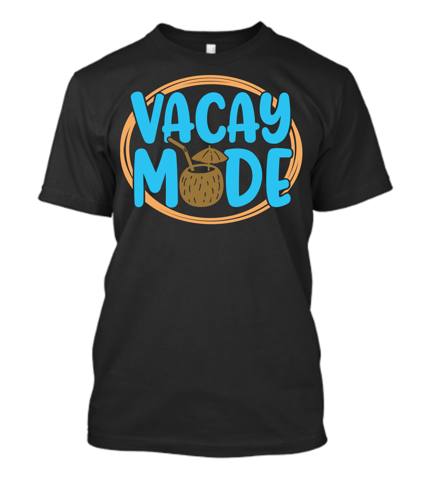 Vacay Mode Coconut Drink Vibes T-Shirt