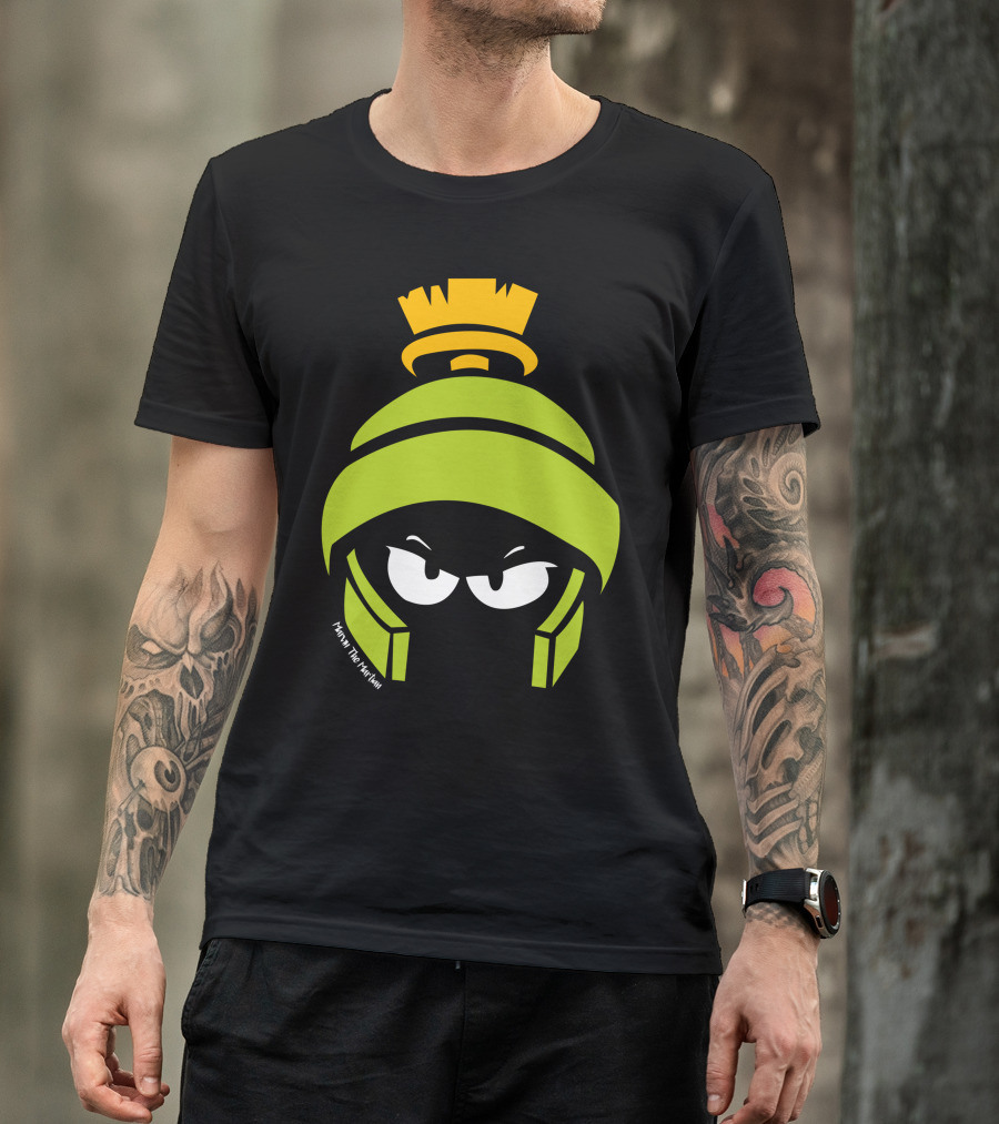 Looney Tunes Marvin The Martian Animated Character T-Shirt