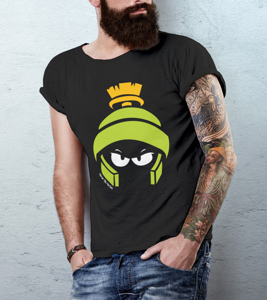 Looney Tunes Marvin The Martian Animated Character T-Shirt