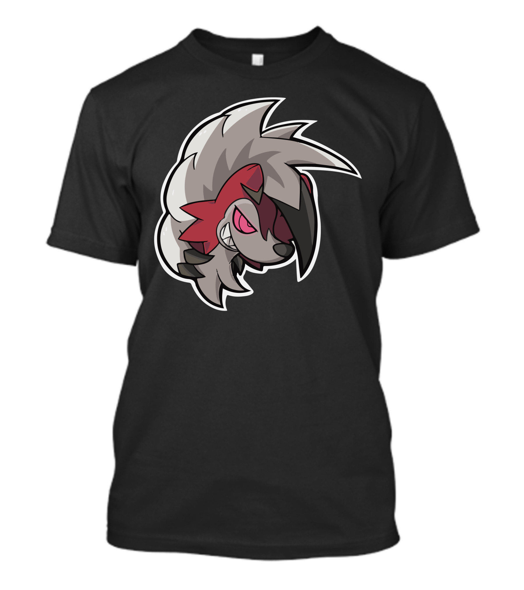 Lycanroc Midnight Form Pokémon Image T-Shirt
