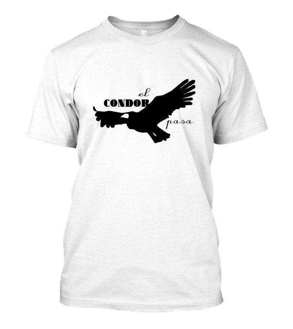El Condor Pasa Text Silhouette Dark T-Shirt