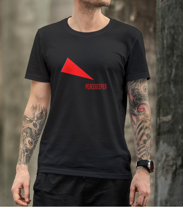 Farscape Peacekeeper Black And Red Emblem T-Shirt
