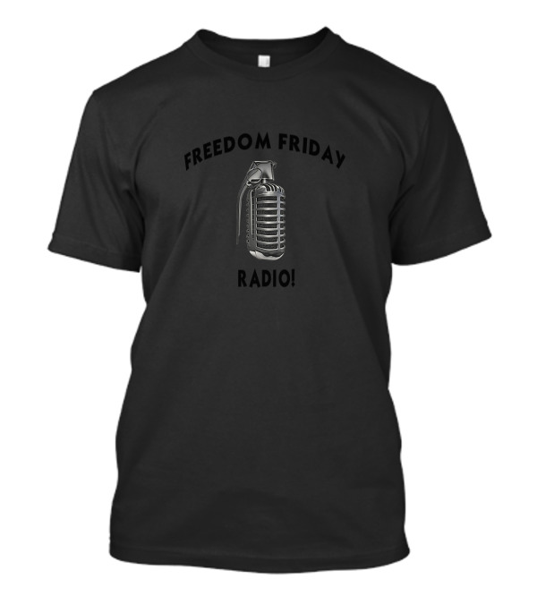 FREEDOM FRIDAY RADIO Classic Microphone T-Shirt
