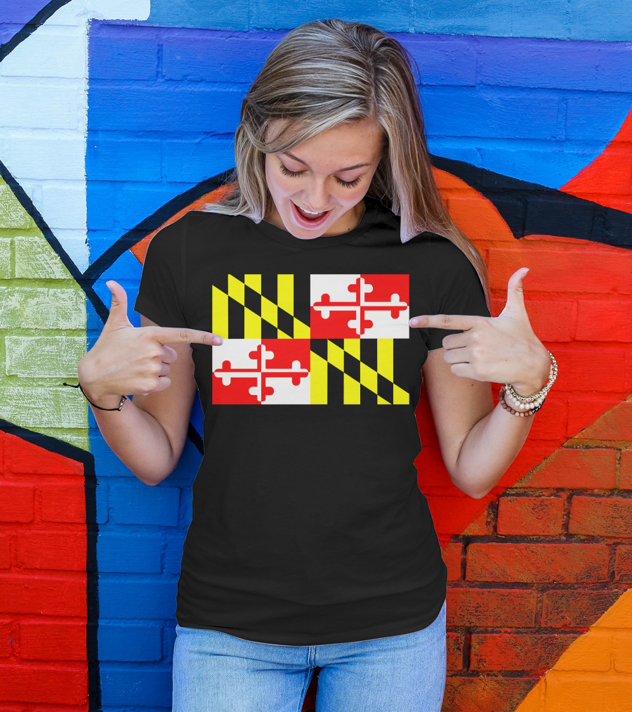 Maryland State Flag T-Shirt