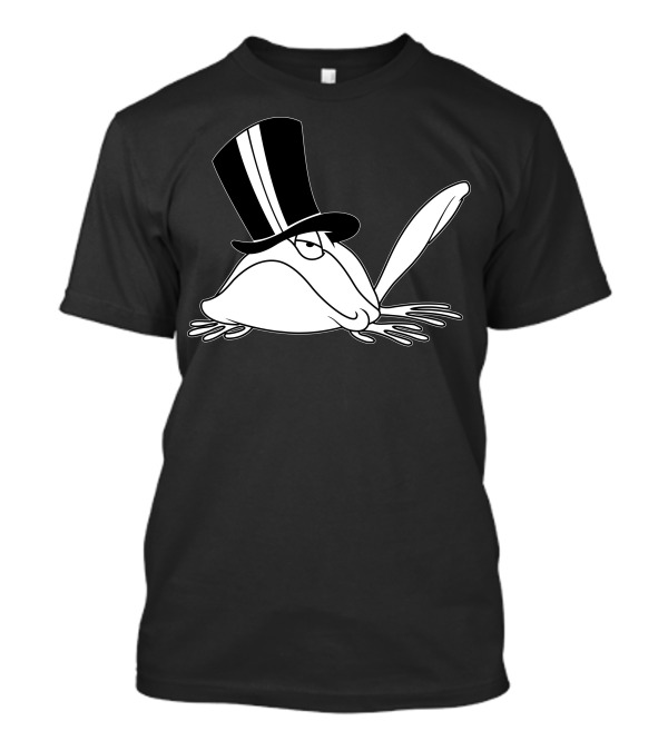 Michigan J. Frog Top Hat Cartoon T-Shirt