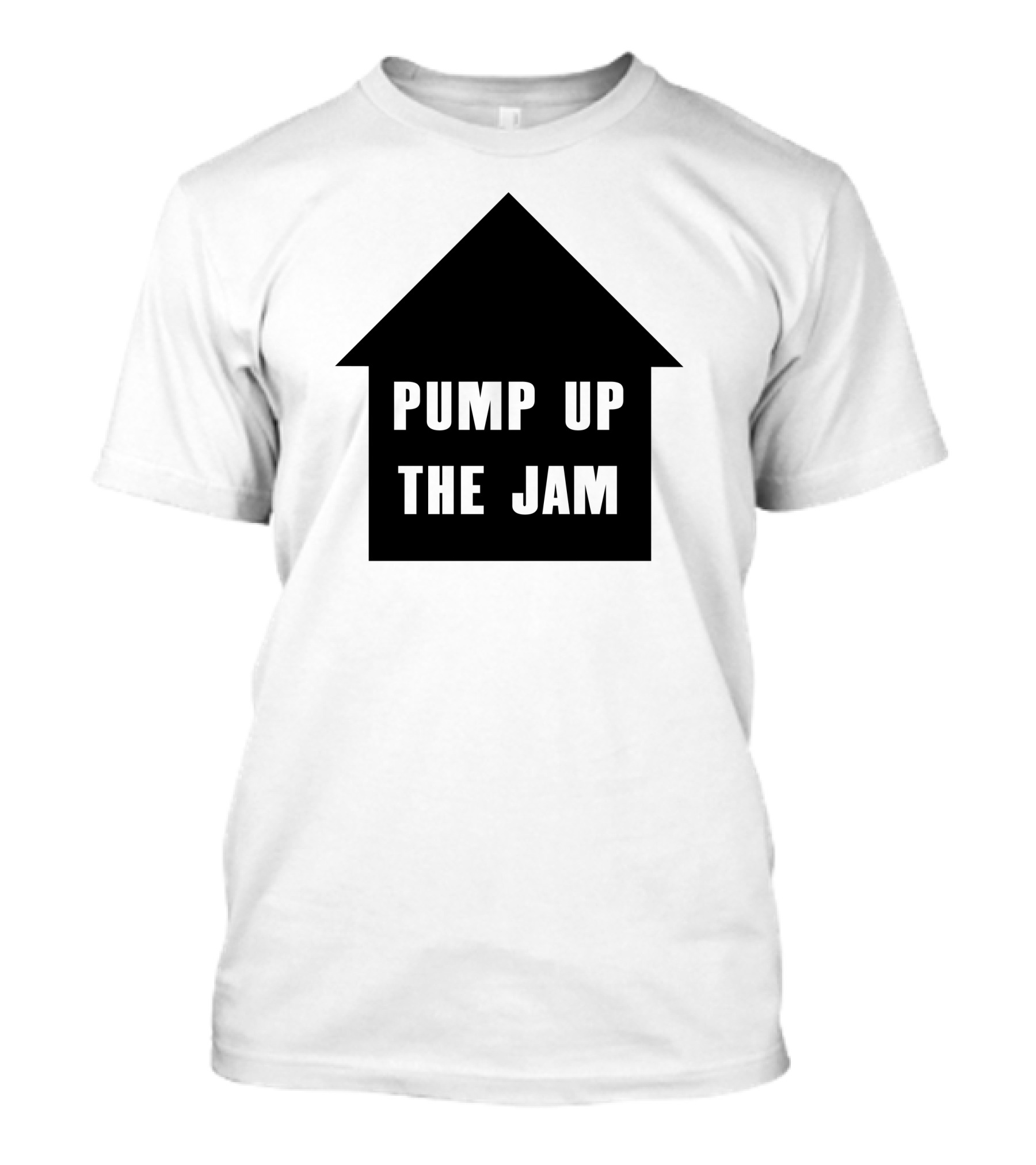 Pump Up The Jam House Icon 90s Nostalgia T-Shirt