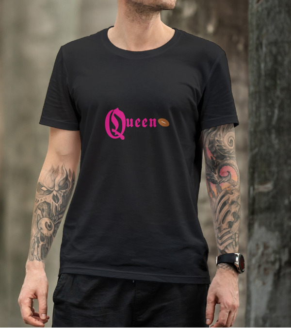 Queen Of Fantasy Football With Football T-Shirt