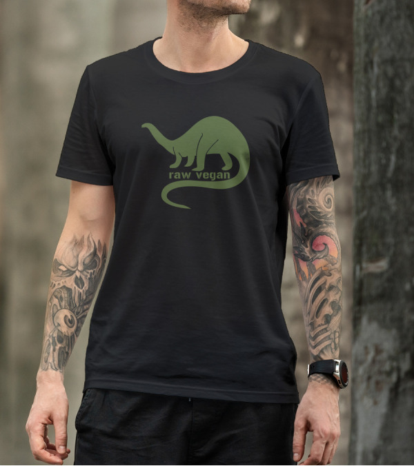 Raw Vegan Dinosaur T-Shirt