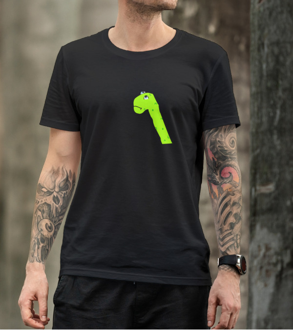 I Miss You And Rawr Dinosaur Postcard T-Shirt