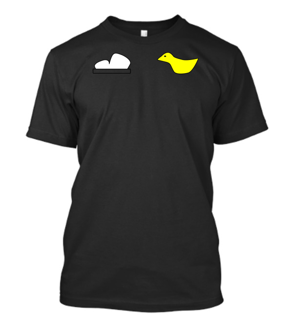 Rugrats Cartoon Throwback Bright Duck And Cloud Icons T-Shirt